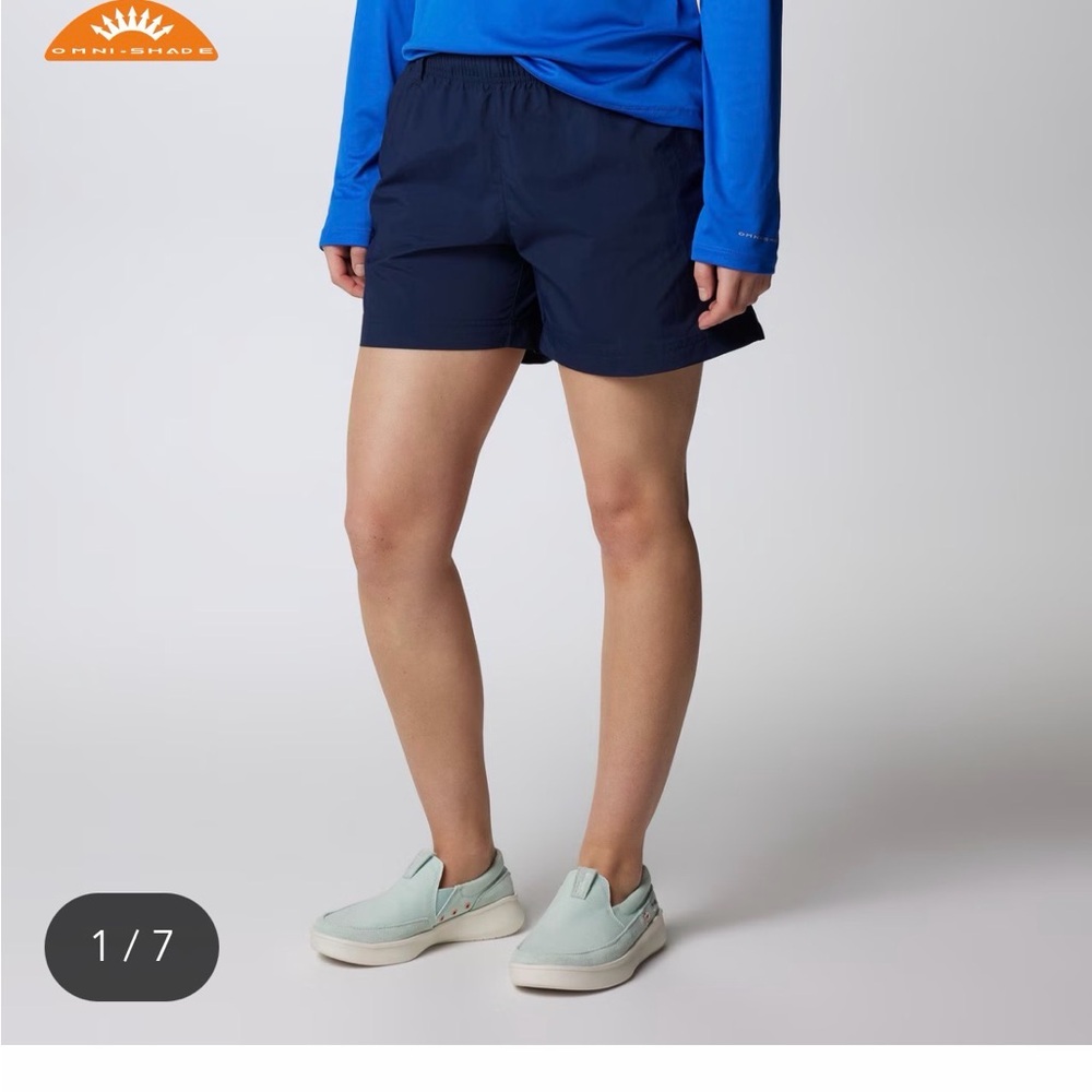 SOLD Columbia Women's Navy Athletic Shorts